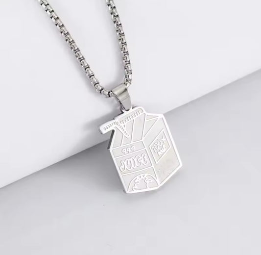 JUICE WRLD - Juice Box Necklace